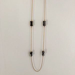 Kate Spade bow chain necklace